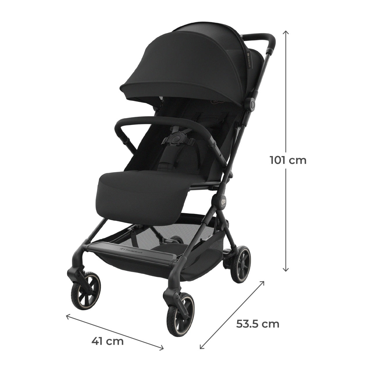 KINDERKRAFT KOLICA NEBO BLACK