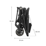 KINDERKRAFT KOLICA NEBO BLACK