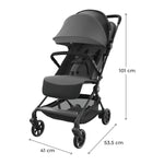 KINDERKRAFT KOLICA NEBO GREY