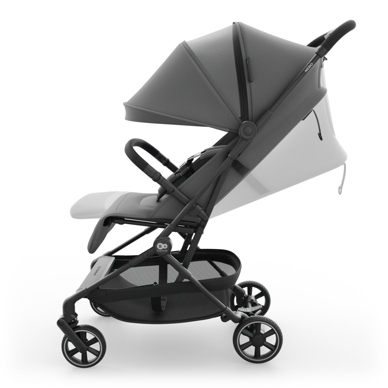 KINDERKRAFT KOLICA NEBO GREY