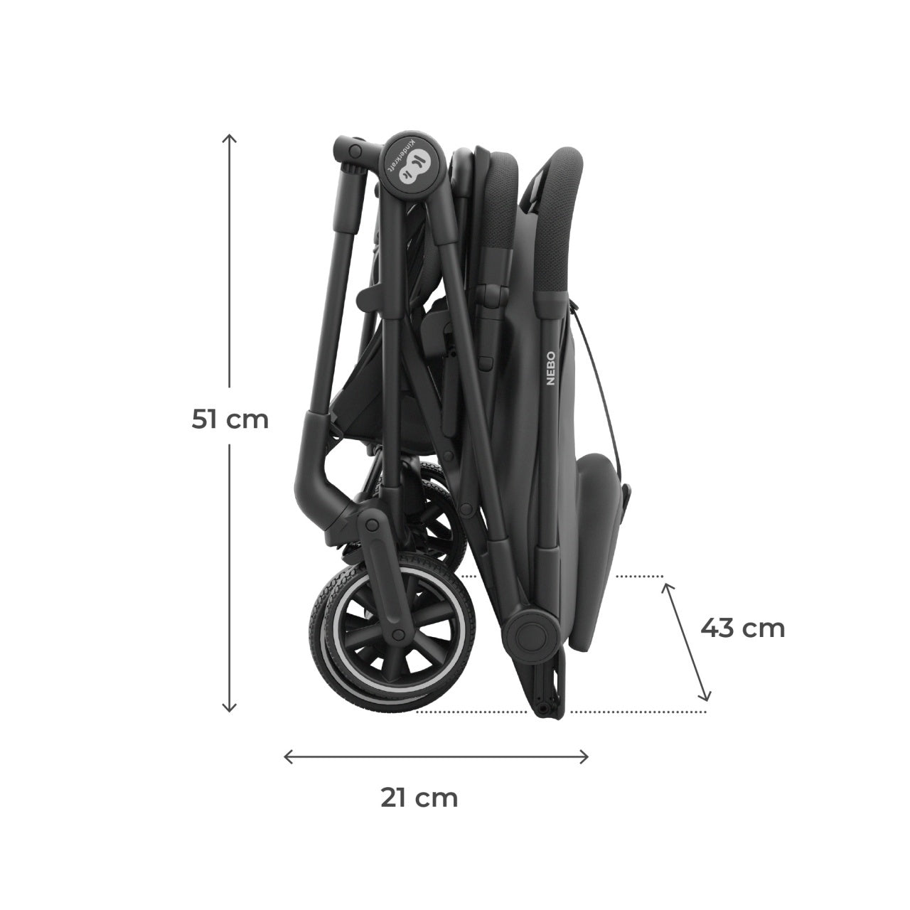 KINDERKRAFT KOLICA NEBO GREY