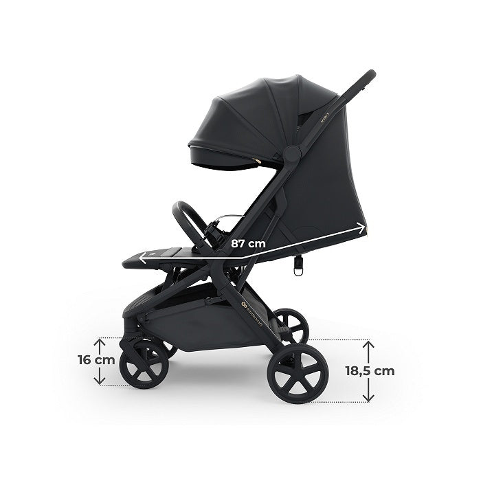 Kinderkraft kolica NUBI 3 MIDNIGHT BLACK