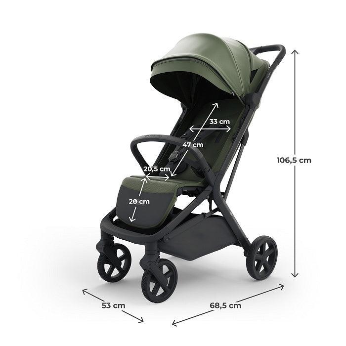 Kinderkraft kolica NUBI 3 MYSTIC GREEN