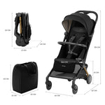 KINDERKRAFT KOLICA PILOT 2 MIDNIGHT BLACK