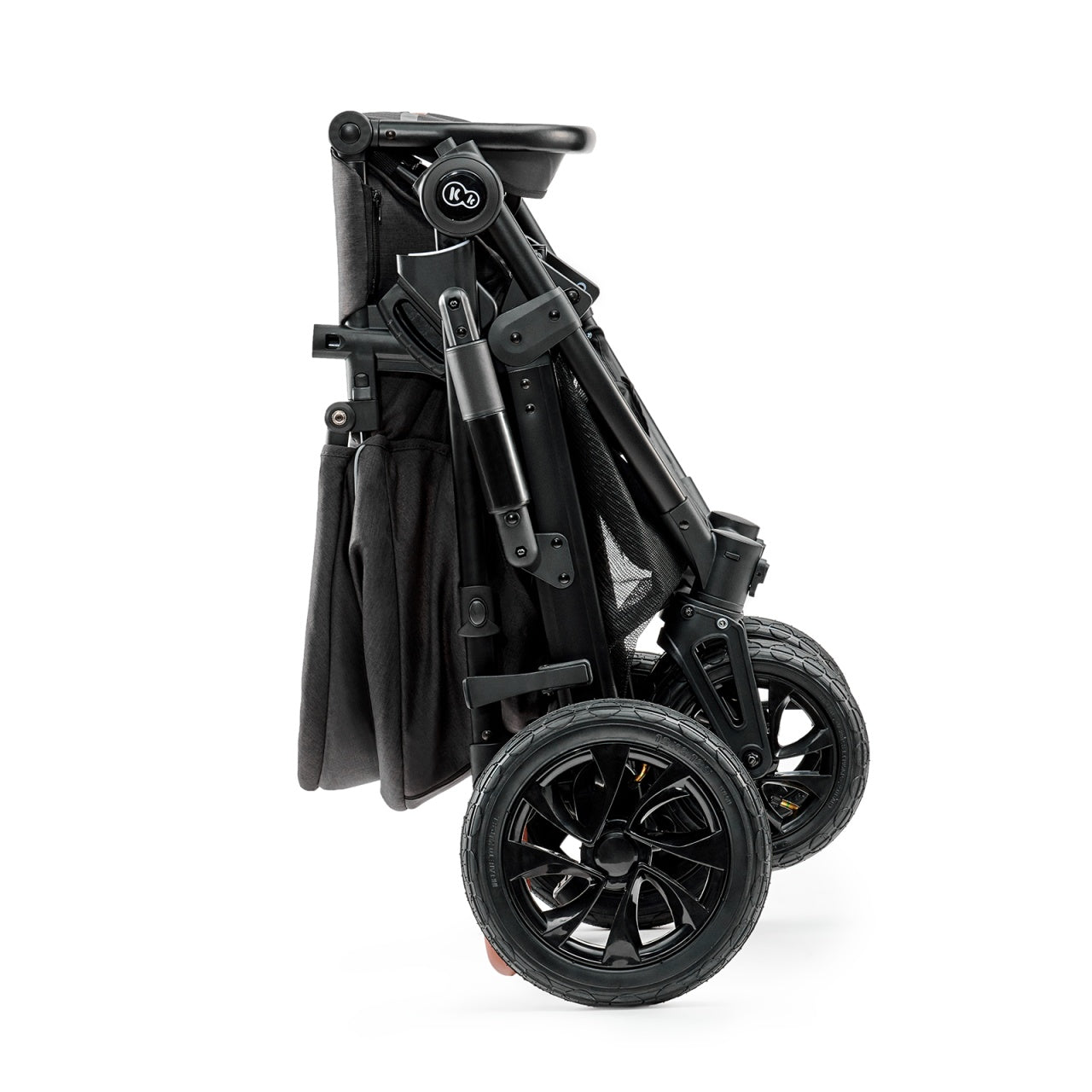 KINDERKRAFT KOLICA ZA BEBE 3U1 PRIME MINK PRO BLACK