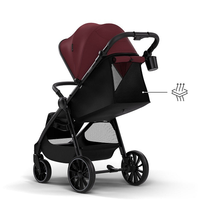 KINDERKRAFT KOLICA ZA BEBE GRANDE 2 BURGUNDY