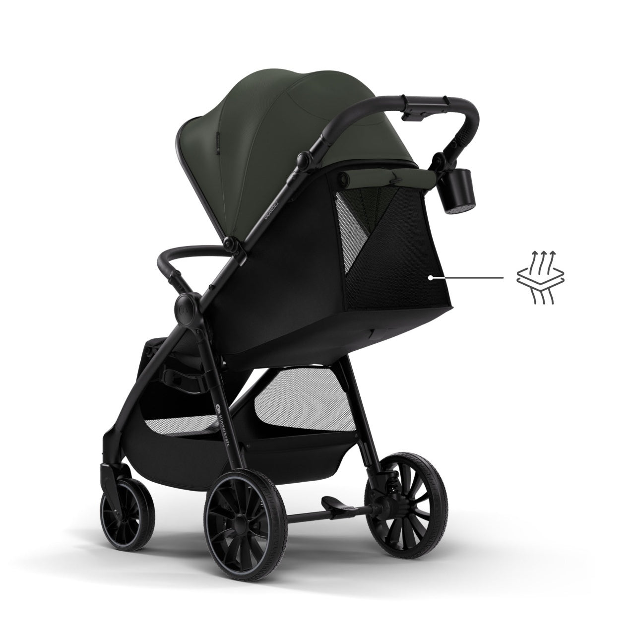 KINDERKRAFT KOLICA ZA BEBE GRANDE 2 GREEN