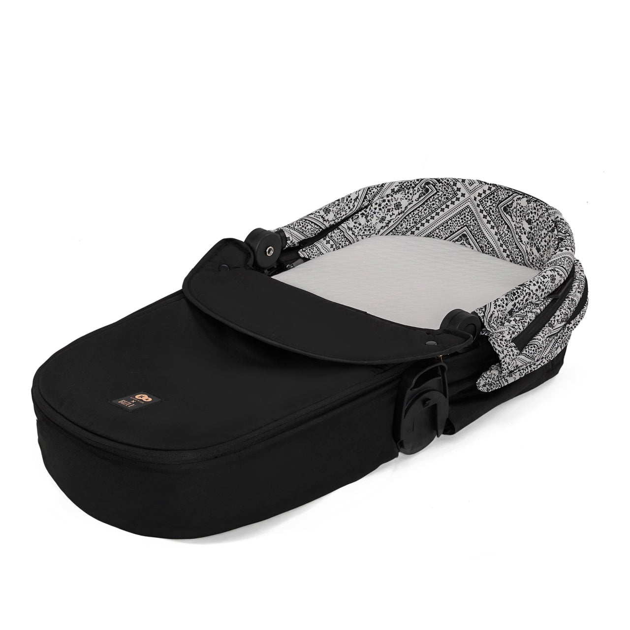 KINDERKRAFT KOLICA ZA BEBE SET 2U1 NEA 2 LUNAR BLACK BIZUU