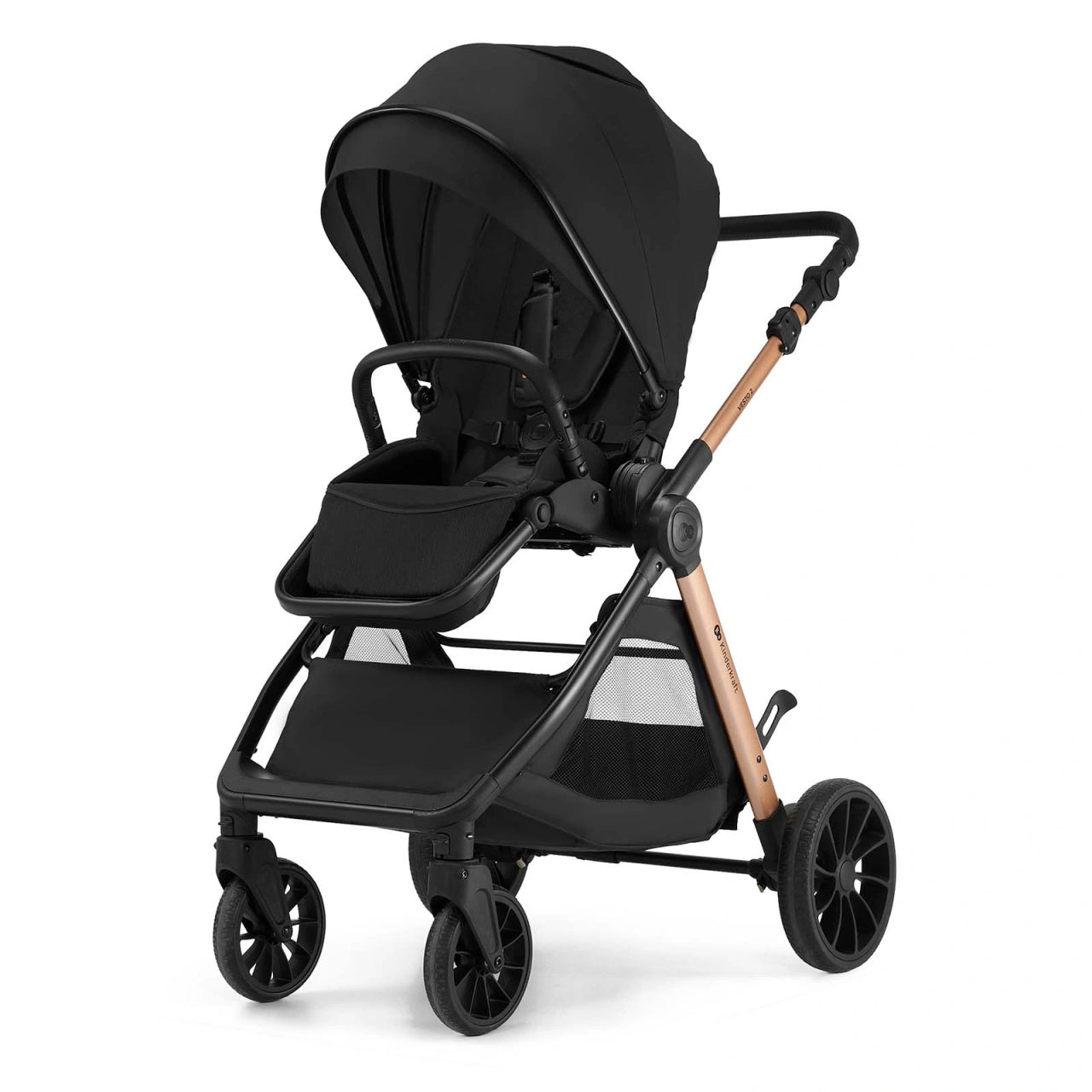 KINDERKRAFT KOLICA ZA BEBE SET 3U1 VESTO 2 BLACK