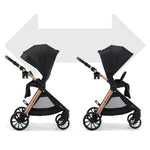 KINDERKRAFT KOLICA ZA BEBE SET 3U1 VESTO 2 BLACK