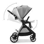 KINDERKRAFT KOLICA ZA BEBE SET 3U1 VESTO 2 GREY