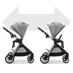 KINDERKRAFT KOLICA ZA BEBE SET 3U1 VESTO 2 GREY