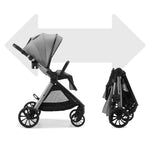 KINDERKRAFT KOLICA ZA BEBE SET 3U1 VESTO 2 GREY