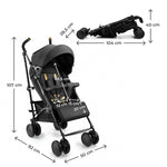 KINDERKRAFT KOLICA ZA BEBE SIESTA 2 BLACK