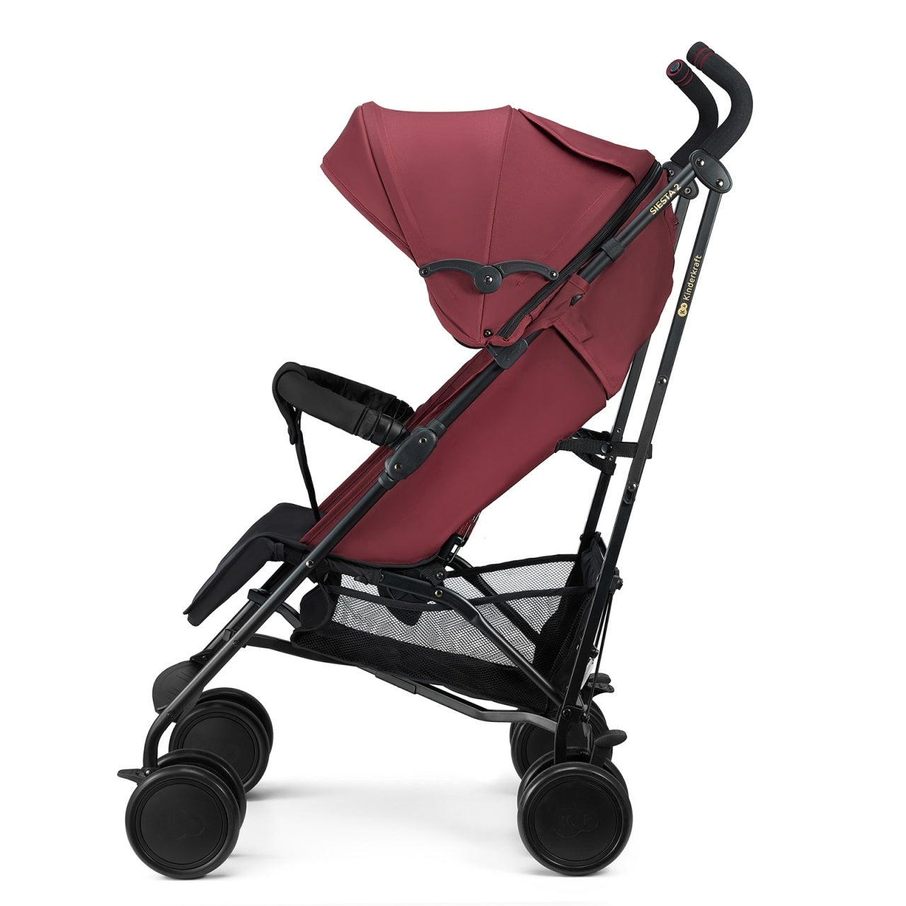 KINDERKRAFT KOLICA ZA BEBE SIESTA 2 BURGUNDY