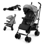 KINDERKRAFT KOLICA ZA BEBE SIESTA 2 GREY