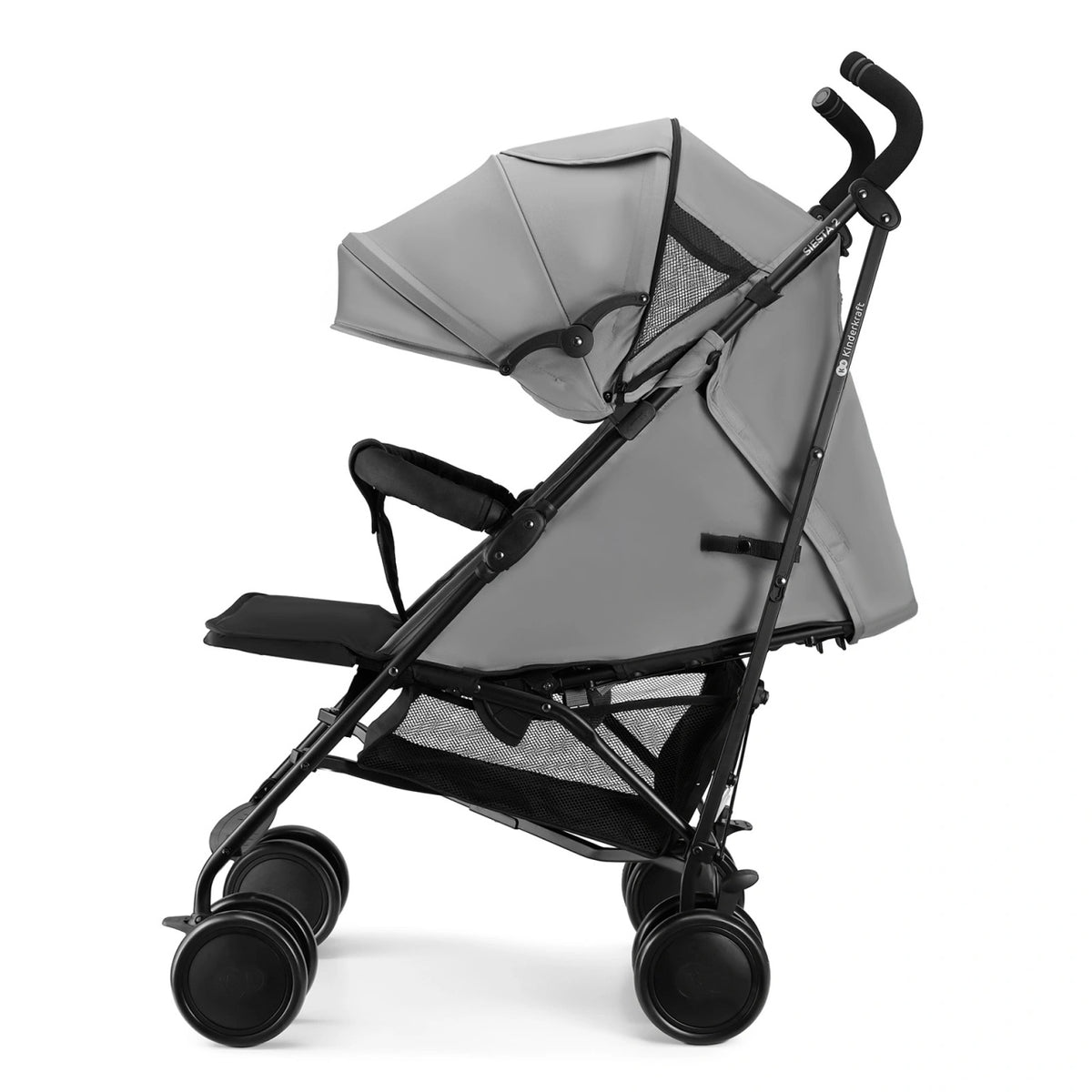 KINDERKRAFT KOLICA ZA BEBE SIESTA 2 GREY