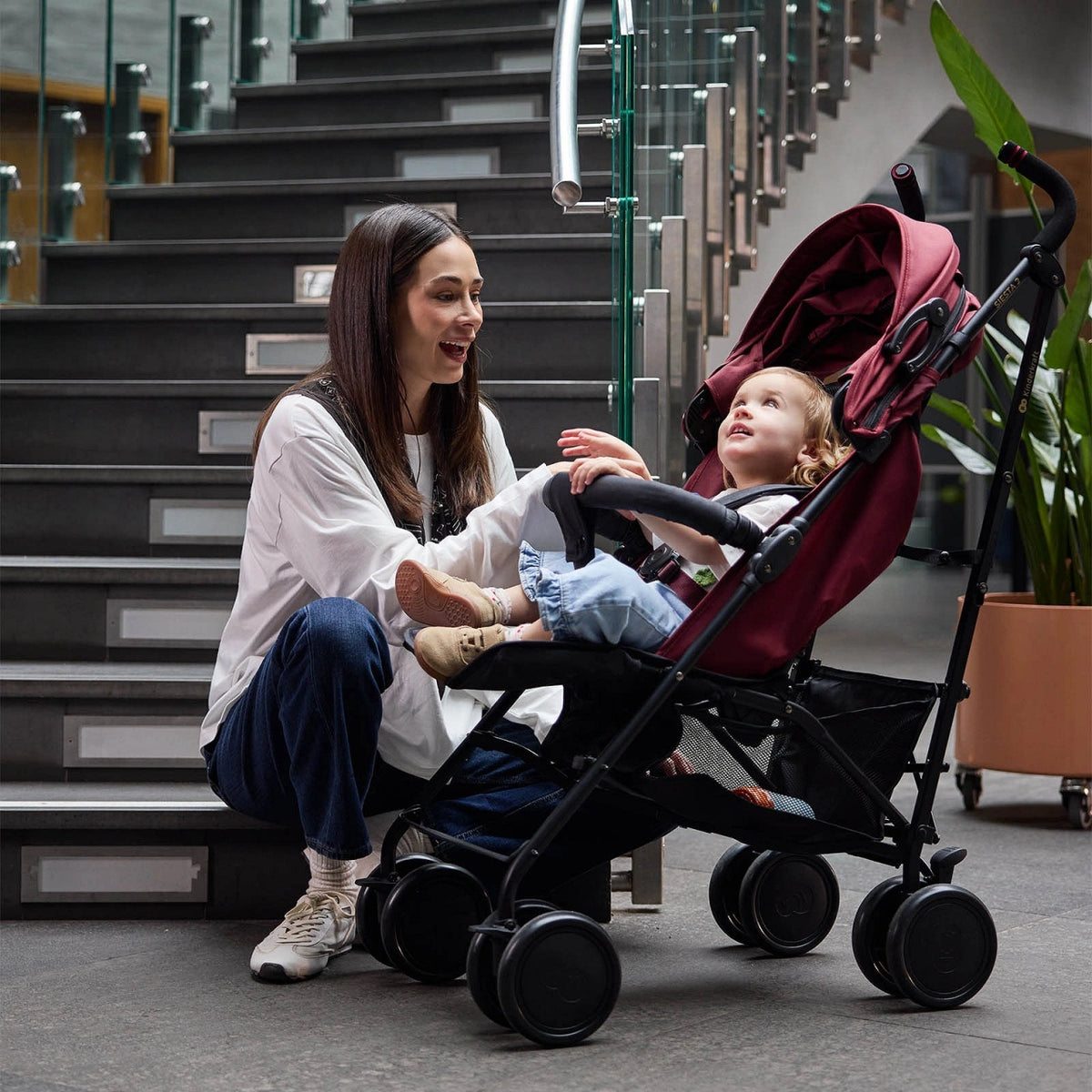 KINDERKRAFT KOLICA ZA BEBE SIESTA 2 GREY