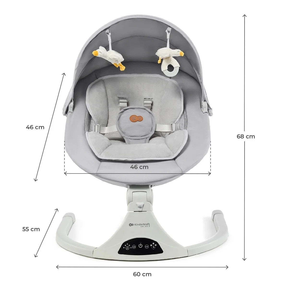 KINDERKRAFT NJIHALICA TULSY GREY