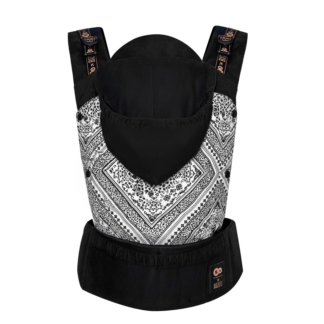 Kinderkraft nosiljka HUGGY BIZUU lunar black