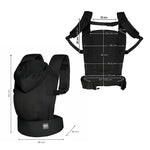 KINDERKRAFT NOSILJKA ZA BEBU CARRYBEE BLACK