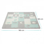 KINDERKRAFT PODLOGA ZA IGRU 3D LUNO SHAPES MINT