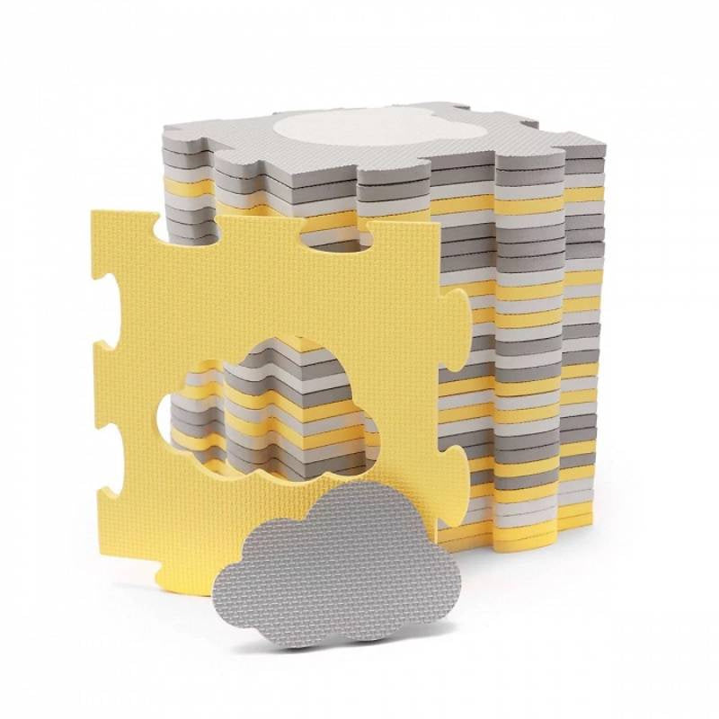 KINDERKRAFT PODLOGA ZA IGRU 3D LUNO SHAPES YELLOW
