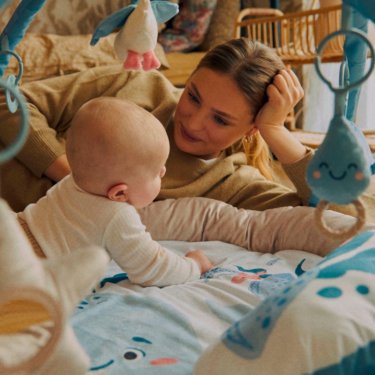 KINDERKRAFT PODLOGA ZA IGRU COZYPLAY NORDIC BREEZE