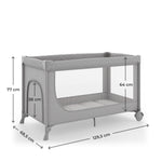 KINDERKRAFT PRENOSIVI KREVETAC 2U1 LEODY UP GREY