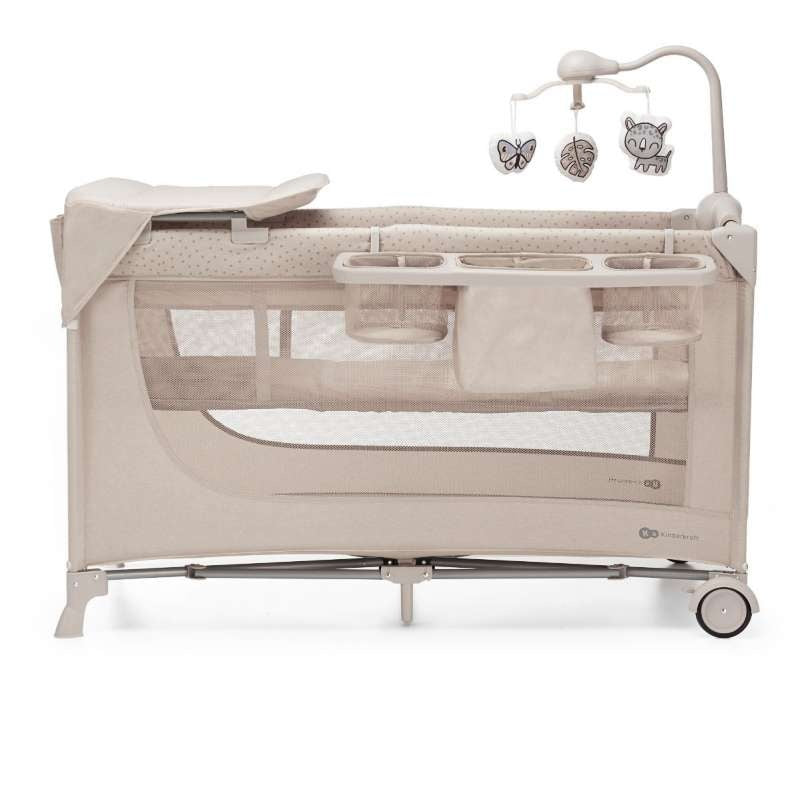 KINDERKRAFT PRENOSIVI KREVETAC JOY 2 BEIGE SA DODACIMA