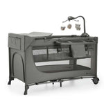 KINDERKRAFT PRENOSIVI KREVETAC JOY 2 DARK GRAY SA DODACIMA