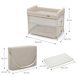 KINDERKRAFT PRENOSIVI KREVETAC MOON DREAM BEIGE