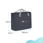 KINDERKRAFT PRENOSIVI KREVETAC MOVI WOOD GREY