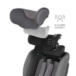 KINDERKRAFT SET AUTO SEDIŠTA I-LITE I-FIX ENDURA SAFE SA ISOFIX BAZOM GREY