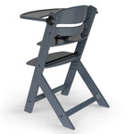 KINDERKRAFT STOLICA ZA HRANJENJE 2U1 ENOCK FULL GREY