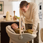 KINDERKRAFT STOLICA ZA HRANJENJE 2U1 FINI UP BEIGE