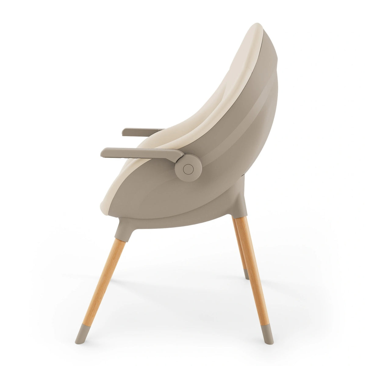 KINDERKRAFT STOLICA ZA HRANJENJE 2U1 FINI UP BEIGE
