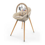 KINDERKRAFT STOLICA ZA HRANJENJE 2U1 FINI UP BEIGE