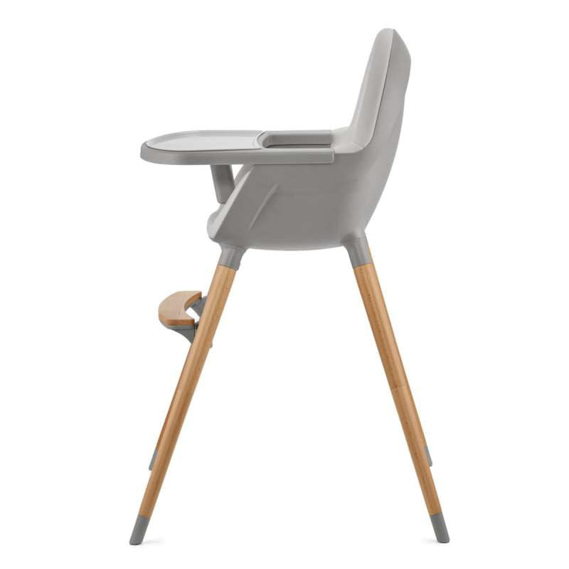 KINDERKRAFT STOLICA ZA HRANJENJE 2U1 FINI2 GREY