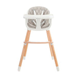 KINDERKRAFT STOLICA ZA HRANJENJE 2U1 SIENNA GREY