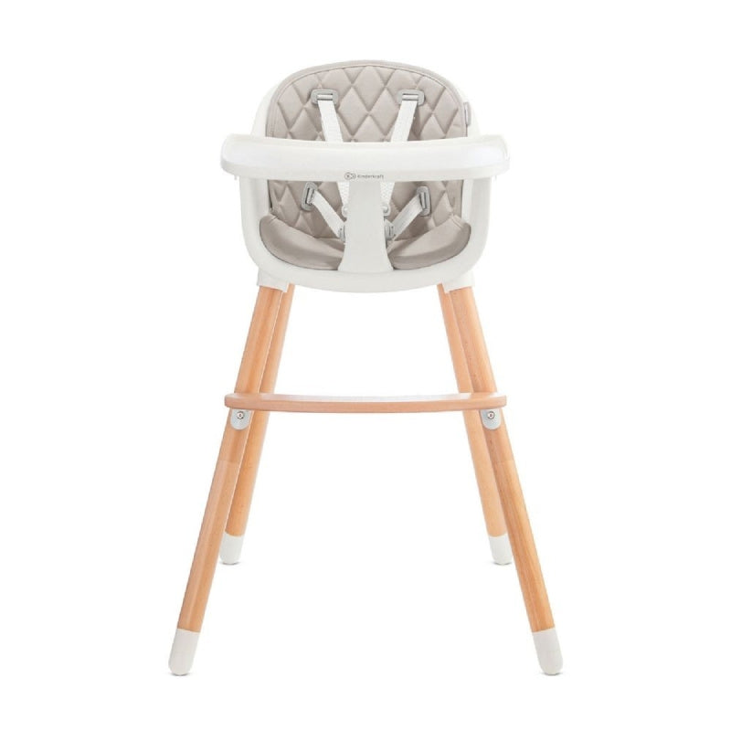 KINDERKRAFT STOLICA ZA HRANJENJE 2U1 SIENNA GREY