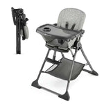 KINDERKRAFT STOLICA ZA HRANJENJE FOLDEE GREY