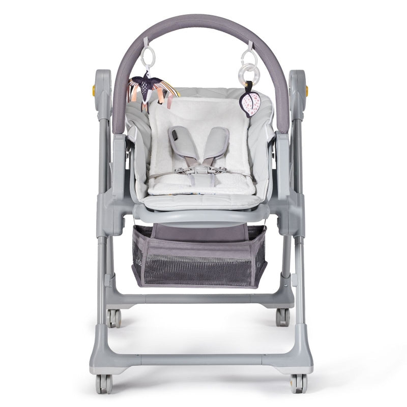 KINDERKRAFT STOLICA ZA HRANJENJE LASTREE GREY