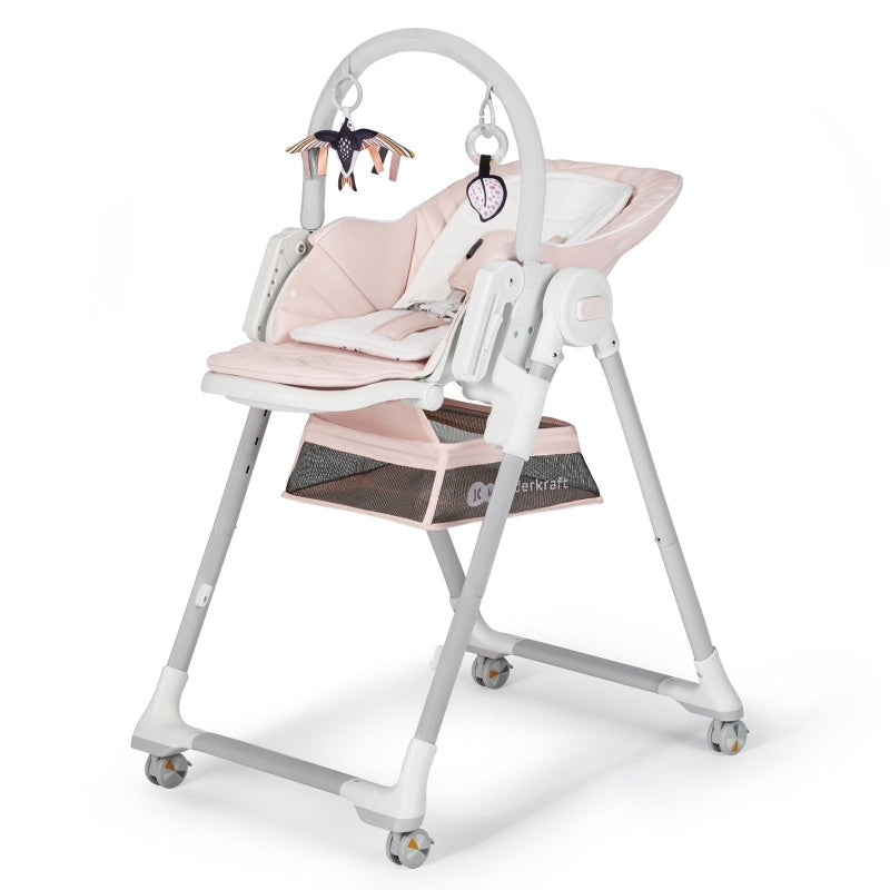 KINDERKRAFT STOLICA ZA HRANJENJE LASTREE PINK