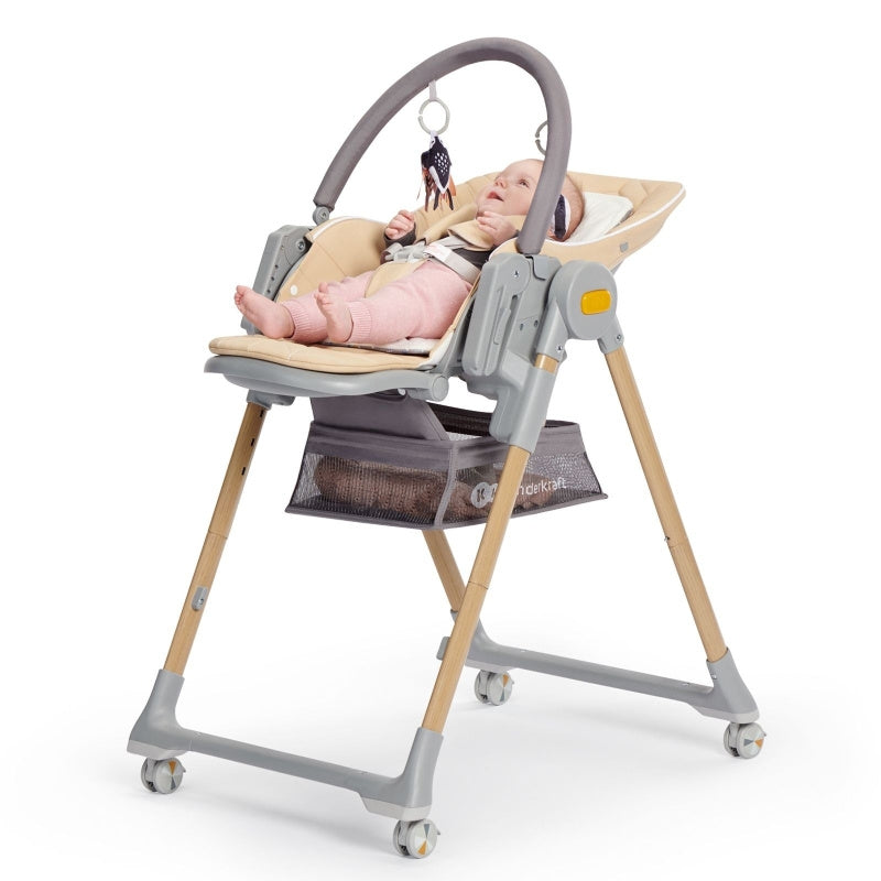 KINDERKRAFT STOLICA ZA HRANJENJE LASTREE WOOD