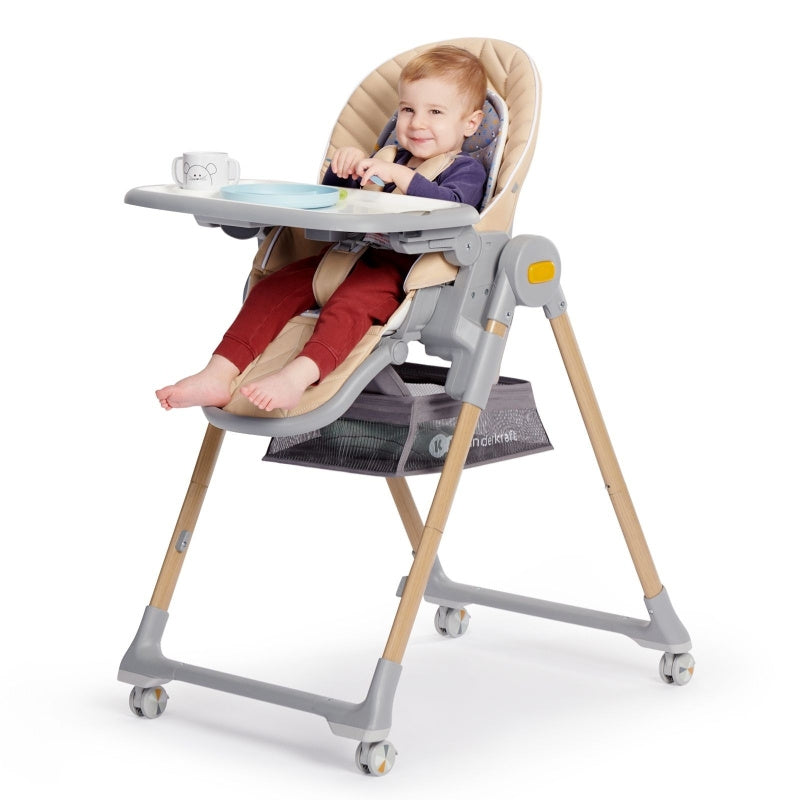 KINDERKRAFT STOLICA ZA HRANJENJE LASTREE WOOD
