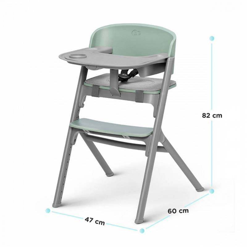 KINDERKRAFT STOLICA ZA HRANJENJE LIVY OLIVE GREEN