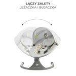 KINDERKRAFT STOLICA ZA LJULJANJE LUMI 2 LIGHT GRAY