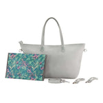 Kinderkraft torba za mame TREASUREBAG LIGHT GRAY