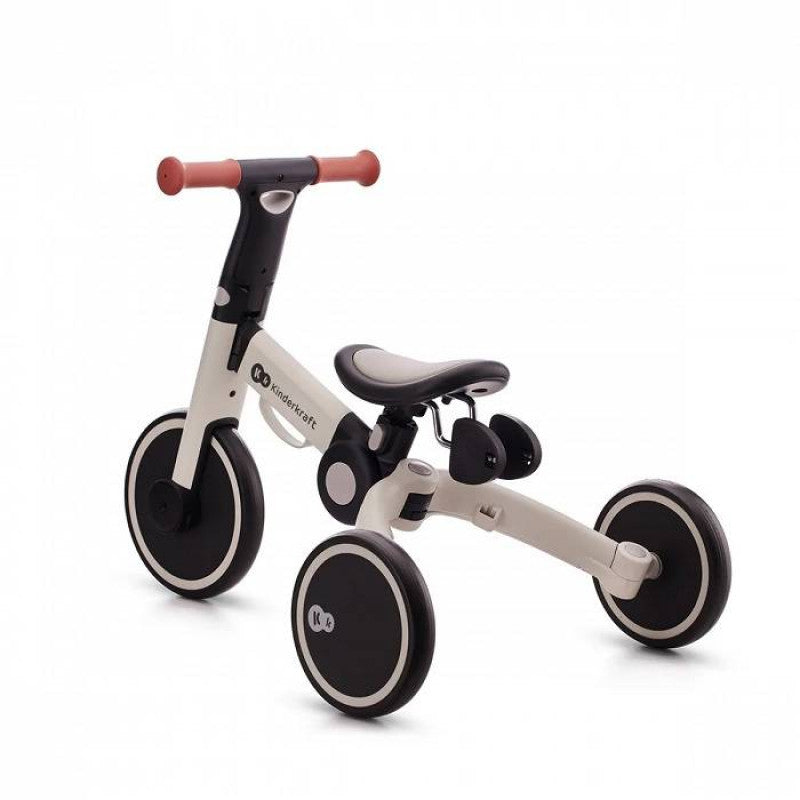 KINDERKRAFT TRICIKL 3U1 4TRIKE SILVER GREY